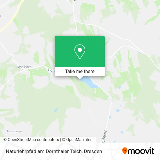 Карта Naturlehrpfad am Dörnthaler Teich