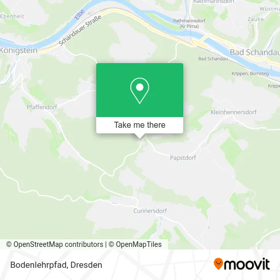 Карта Bodenlehrpfad