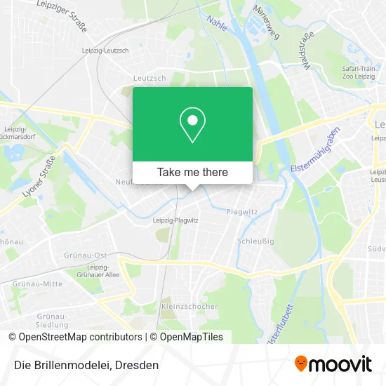 Карта Die Brillenmodelei