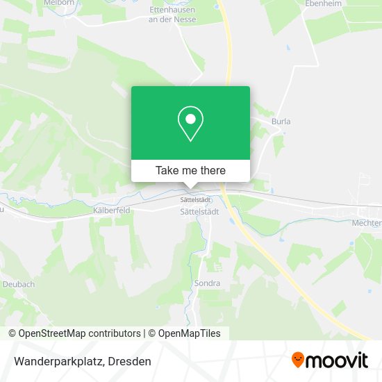 Карта Wanderparkplatz