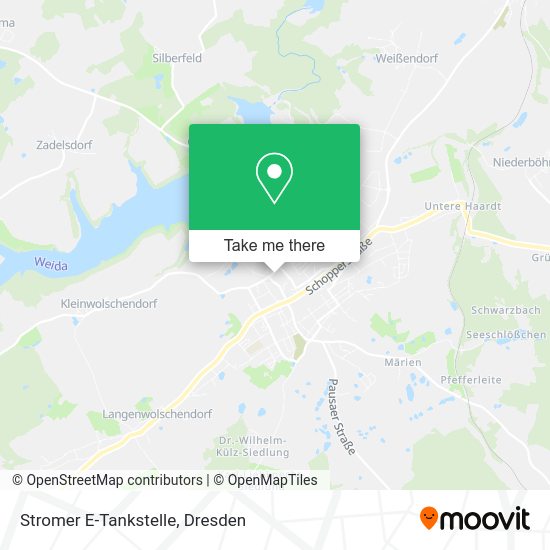 Карта Stromer E-Tankstelle