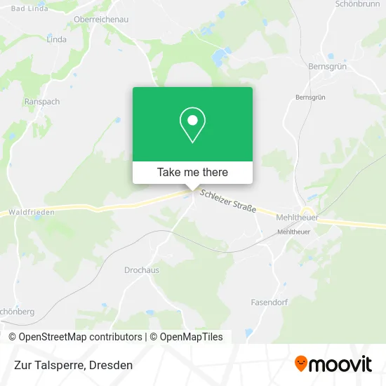 Карта Zur Talsperre