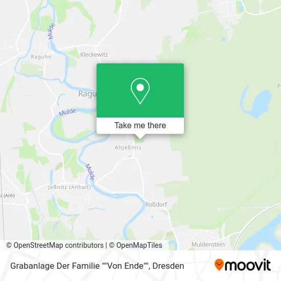 Карта Grabanlage Der Familie ""Von Ende""