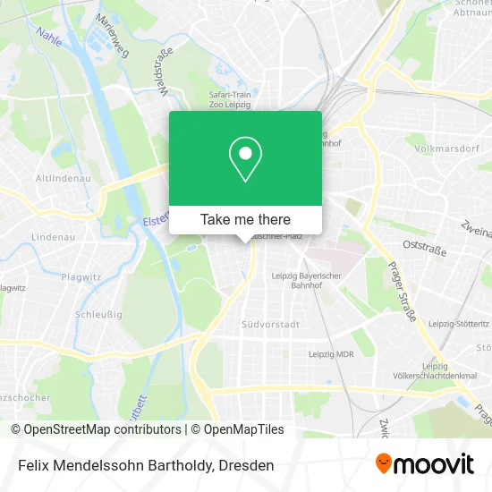 Карта Felix Mendelssohn Bartholdy