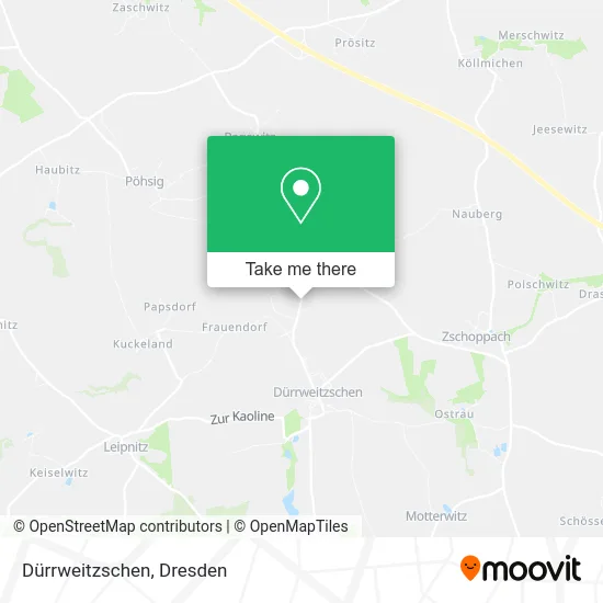 Карта Dürrweitzschen