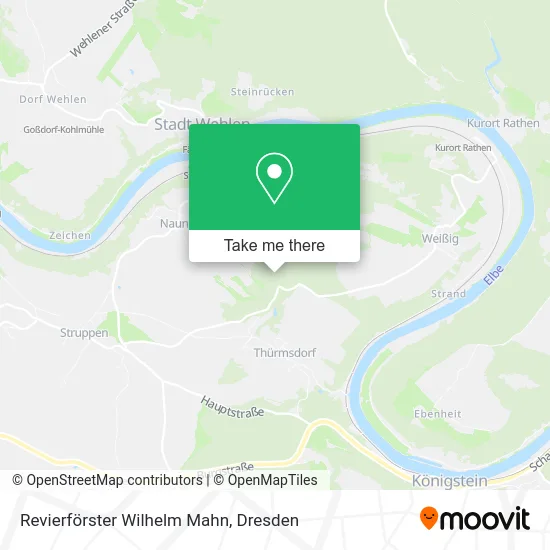 Карта Revierförster Wilhelm Mahn