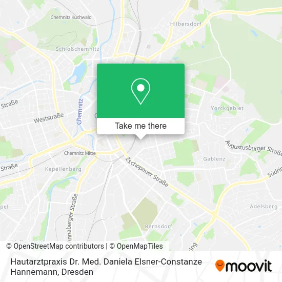 Карта Hautarztpraxis Dr. Med. Daniela Elsner-Constanze Hannemann