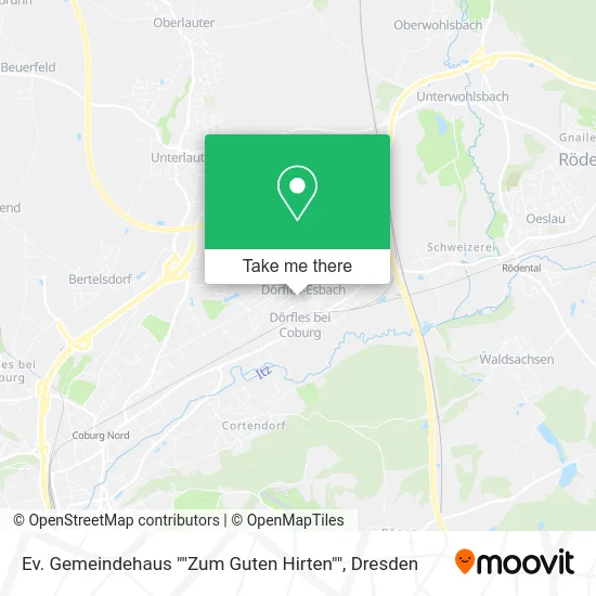 Ev. Gemeindehaus ""Zum Guten Hirten"" map