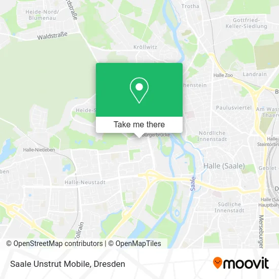 Карта Saale Unstrut Mobile