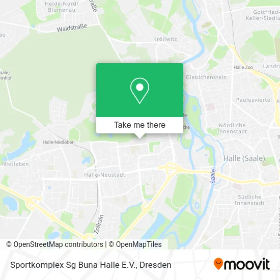 Карта Sportkomplex Sg Buna Halle E.V.