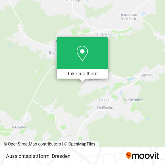 Карта Aussichtsplattform