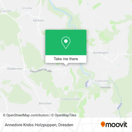 Карта Annedore Krebs Holzpuppen