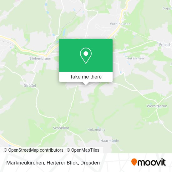 Карта Markneukirchen, Heiterer Blick
