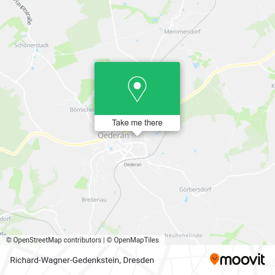 Карта Richard-Wagner-Gedenkstein