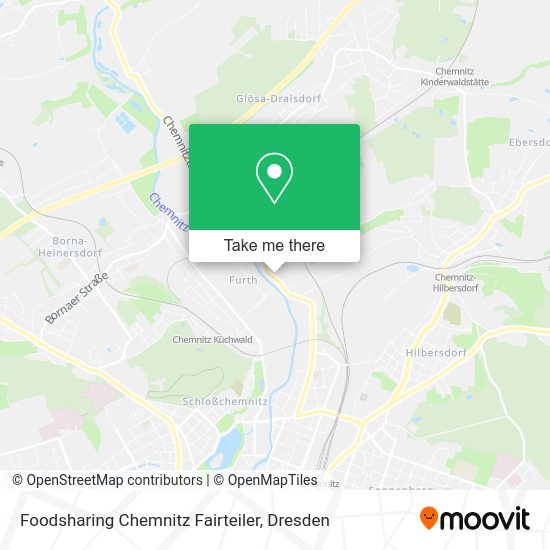 Карта Foodsharing Chemnitz Fairteiler