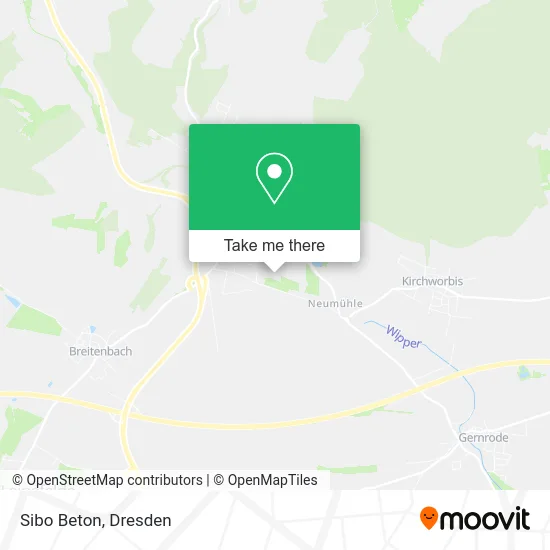 Карта Sibo Beton