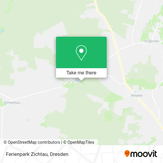 Карта Ferienpark Zichtau