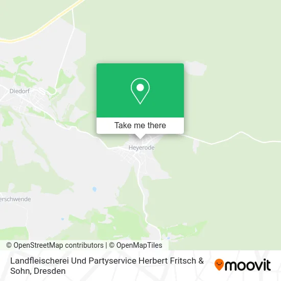Карта Landfleischerei Und Partyservice Herbert Fritsch & Sohn