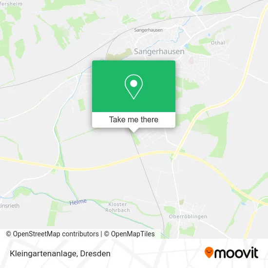 Карта Kleingartenanlage