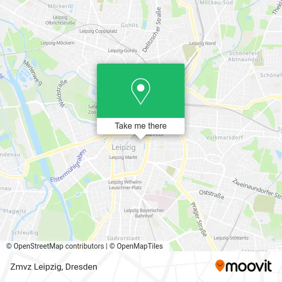 Карта Zmvz Leipzig