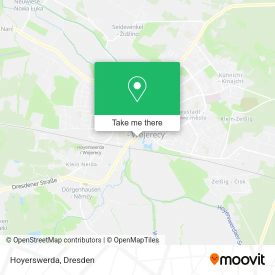 Карта Hoyerswerda