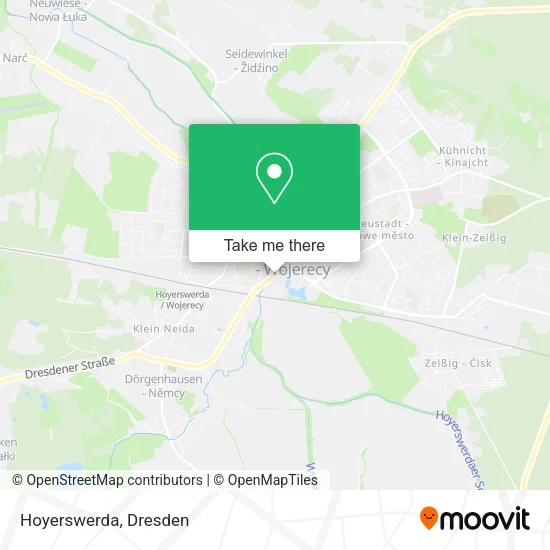 Карта Hoyerswerda