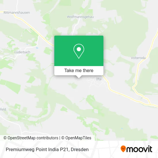 Карта Premiumweg Point India P21