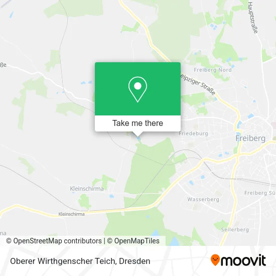 Карта Oberer Wirthgenscher Teich