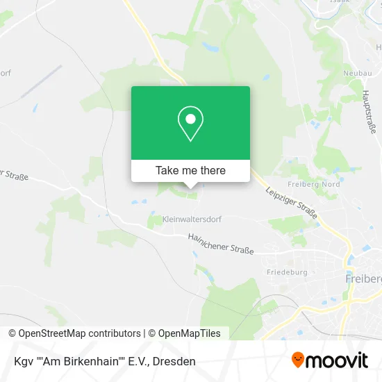 Карта Kgv ""Am Birkenhain"" E.V.