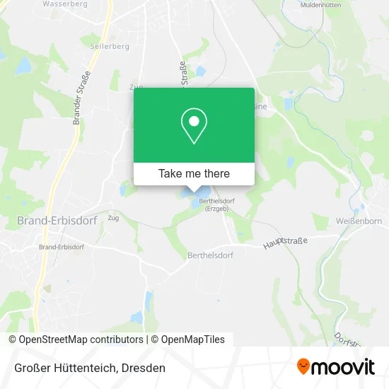 Карта Großer Hüttenteich