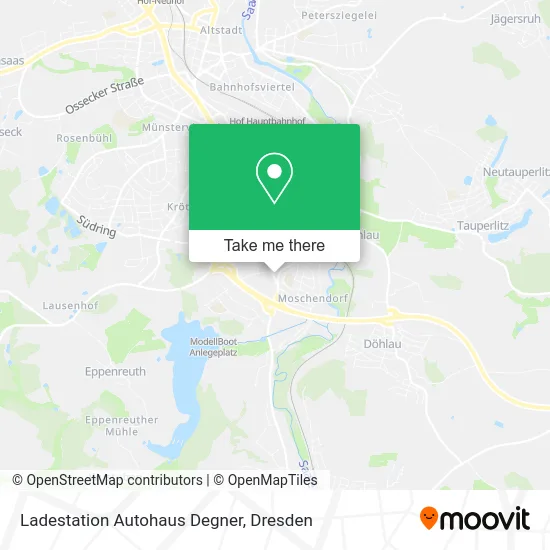 Карта Ladestation Autohaus Degner