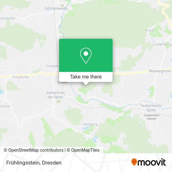 Карта Frühlingsstein