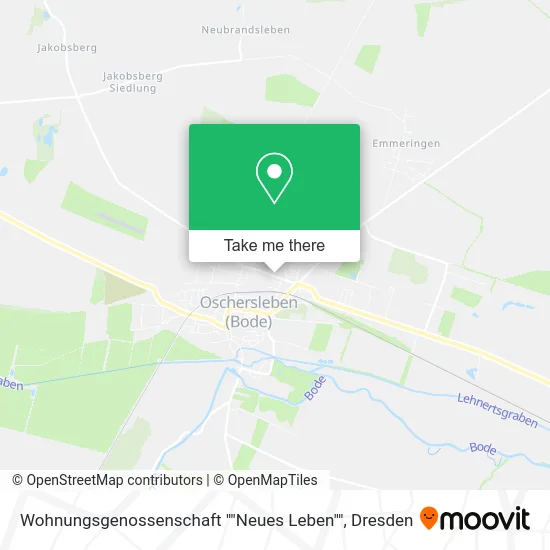 Карта Wohnungsgenossenschaft ""Neues Leben""
