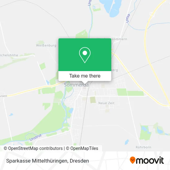 Карта Sparkasse Mittelthüringen