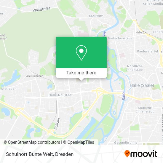 Карта Schulhort Bunte Welt