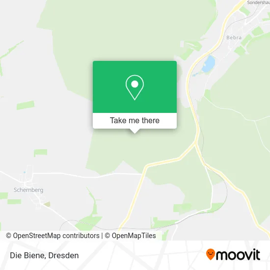 Карта Die Biene