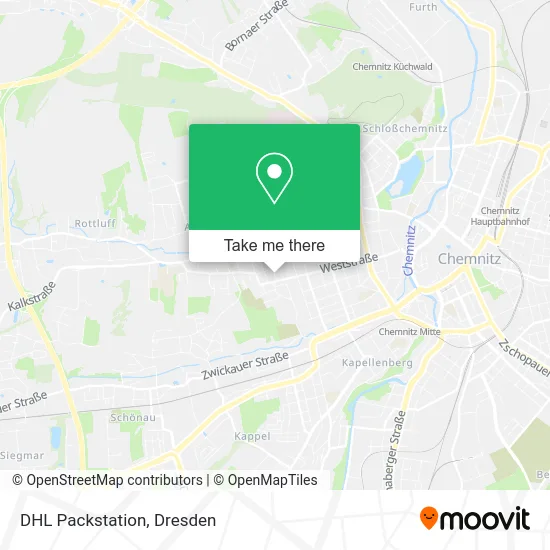 Карта DHL Packstation