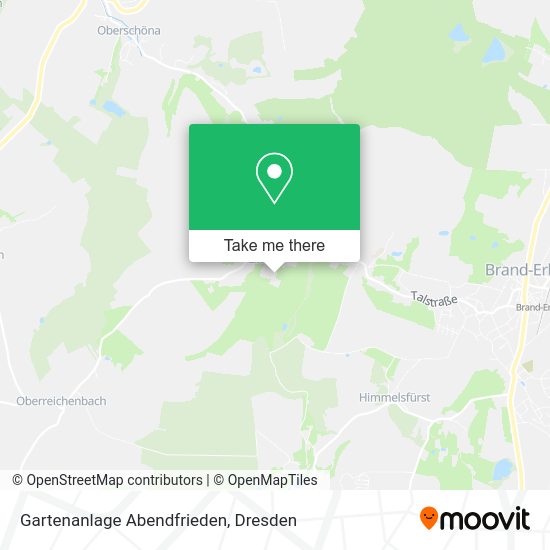 Карта Gartenanlage Abendfrieden