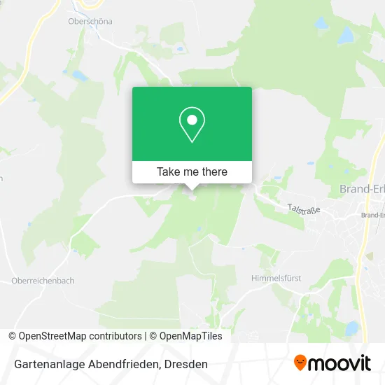 Карта Gartenanlage Abendfrieden