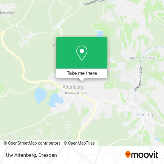 Карта Uw Altenberg