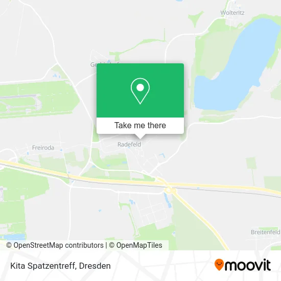 Карта Kita Spatzentreff