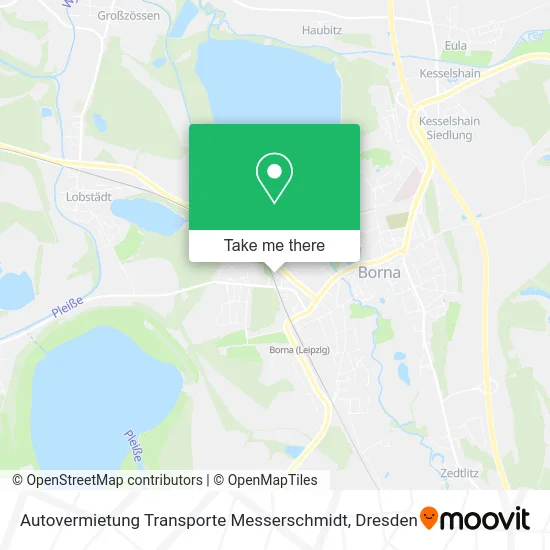 Карта Autovermietung Transporte Messerschmidt