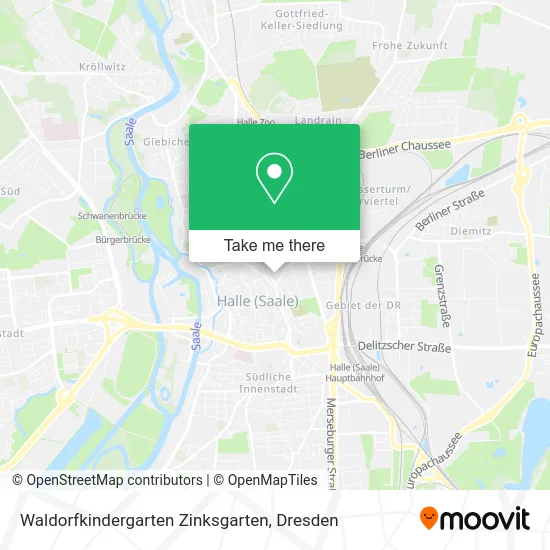 Карта Waldorfkindergarten Zinksgarten