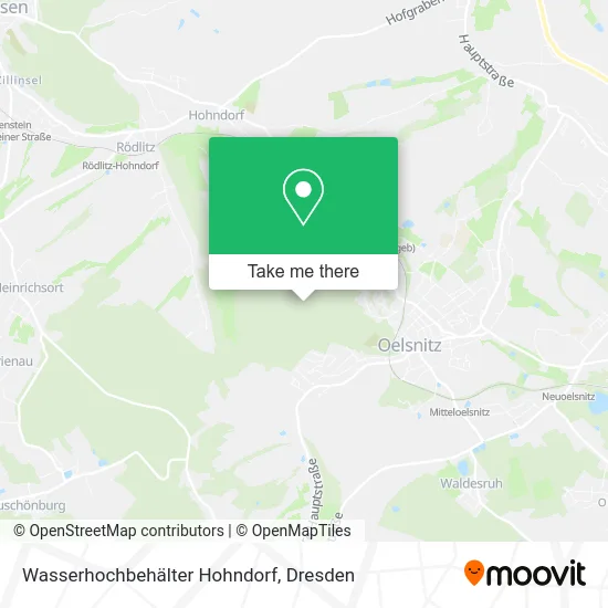 Карта Wasserhochbehälter Hohndorf