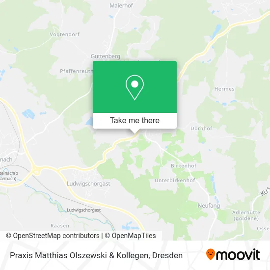 Карта Praxis Matthias Olszewski & Kollegen