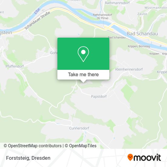 Карта Forststeig