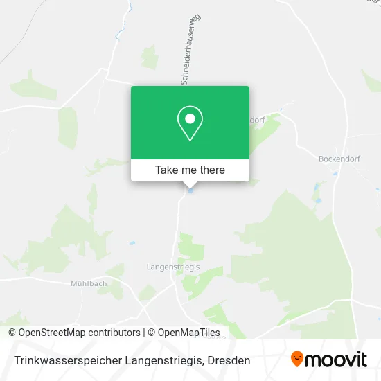 Карта Trinkwasserspeicher Langenstriegis