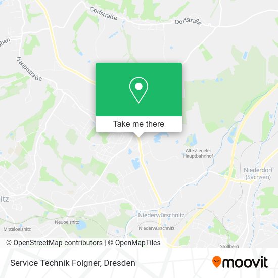 Карта Service Technik Folgner