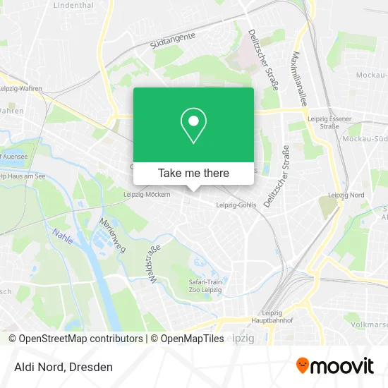 Карта Aldi Nord