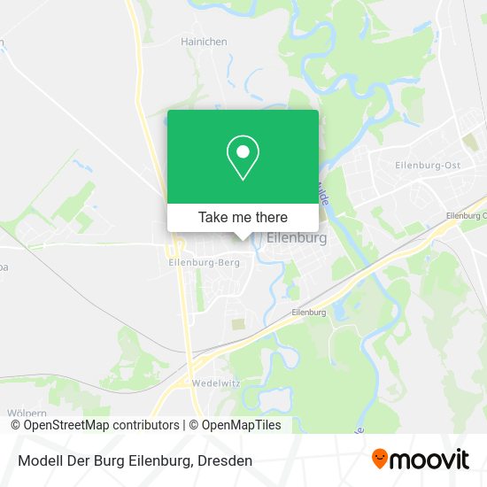 Карта Modell Der Burg Eilenburg